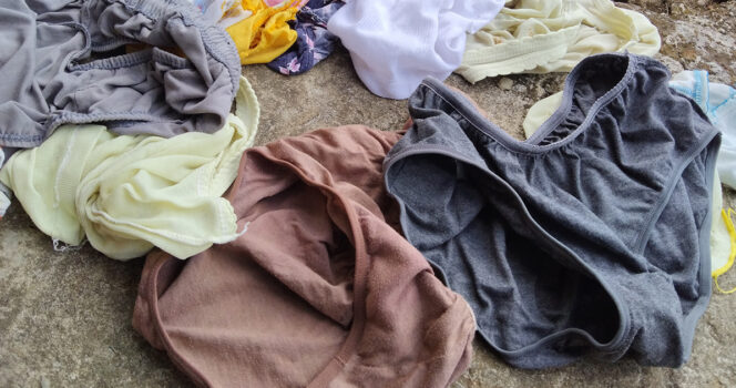 If you find a "bleach" patch on your underwear, here's what it means