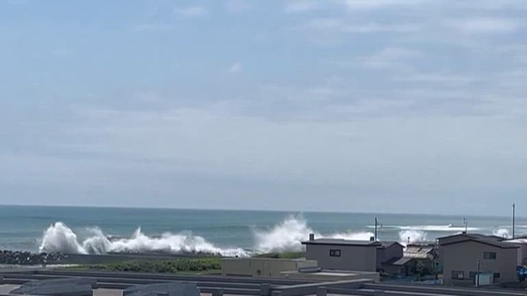 Tsunami waves hit U.S. West Coast following massive 8.8-magnitude earthquake 41NBC News | WMGT-DT